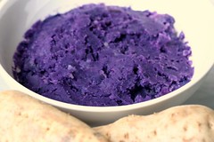 fresh ube (aka purple yam)