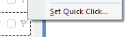 Quick Click in Outlook 2007