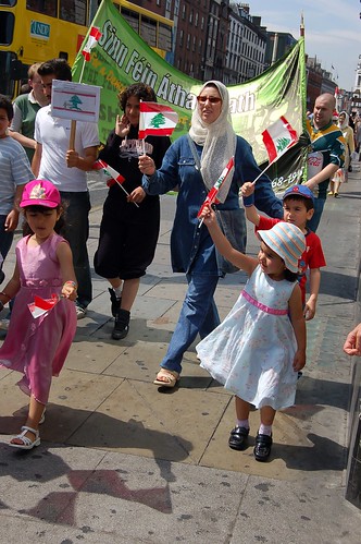 Lebanon peace demo