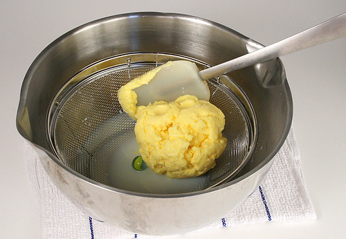 Making homemade organic butter - 6