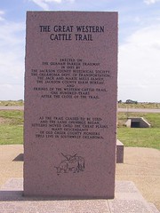 The Great Western Cattle Trail Monument