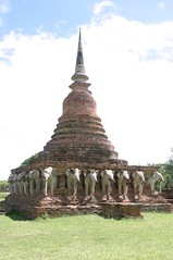 Budda and Temples  in Sukhothai 03