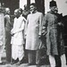 Mr Jinnah keeps his distance from Rajendra Prasad, C Rajgopalachari and Maulana Azad in Simla, 1946