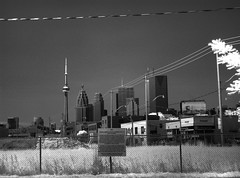 HDR IR Toronto skyline