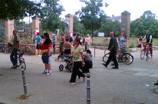 Kreuzberg feiert die WM 2006