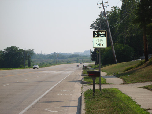 US 231 - South River Road Bike Lane