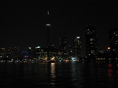 Toronto downtown from the Inner Harbour, four
