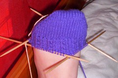 Toe-up Dimple Sock