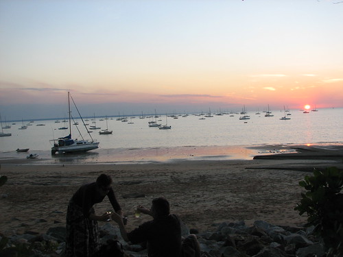 A Dry Sunset, Darwin Sailing Club