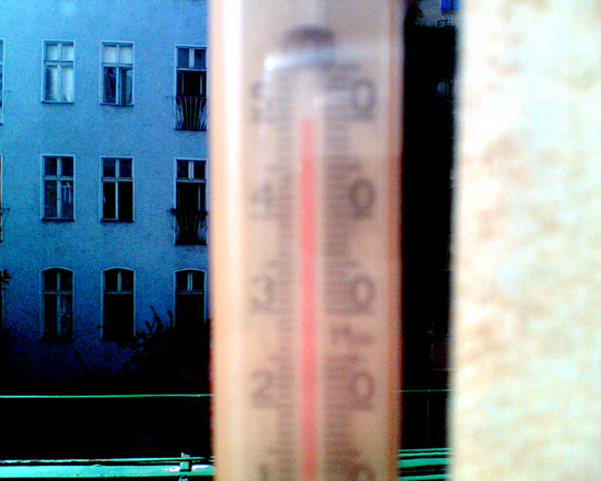 50 Grad aufm Balkon