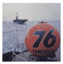 76 ball on the USS Mispillion c. 1968