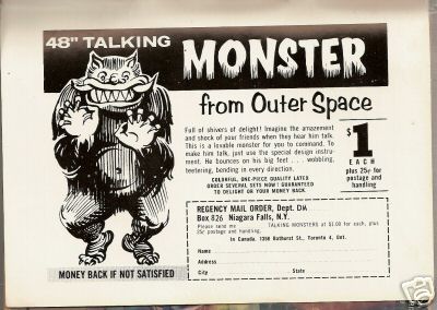 Talking Monster from Outer Space