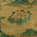 7Citt e territori del Xinjiang nord-orientale. Particolare della Carta del Paesaggio mongolo, rotolo dipinto a inchiostro e colori su seta, prima met del XVI secolo. Pechino, collezione privata