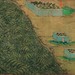 La Mecca (Tianfang) e il mar Rosso, particolare della Carta del Paesaggio mongolo, rotolo dipinto a inchiostro e colori su seta, prima met del XVI sec. Beijing, Collezione privata
