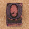 rubber stamp letter O