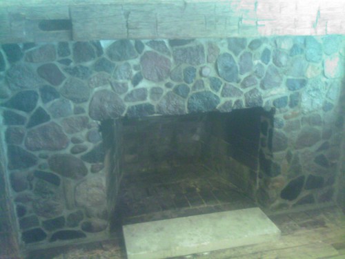 Tippy Lake Fire Place