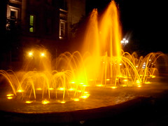 Fountain by Old Montreal