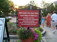 Grand Ole Opry - Info Sign