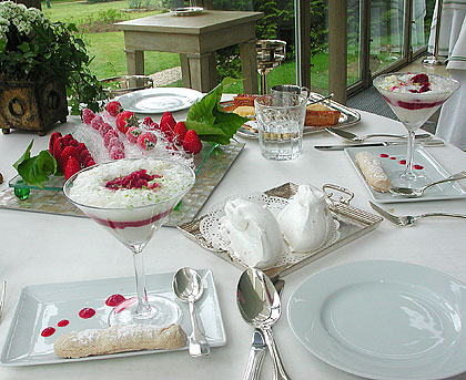 Dessert tablescape