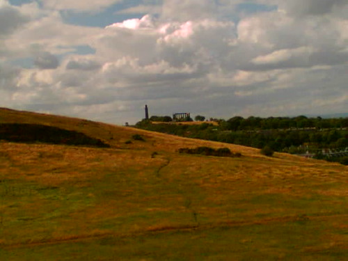 Calton Hill from Arthur's Seat