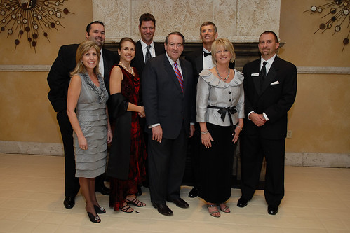 Mike Huckabee at the Light of Life Gala.