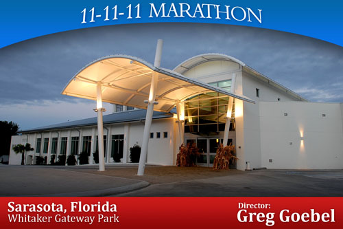 11-11-11 Marathon Sarasota Florida.