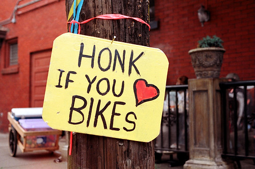 Honk if you like bikes