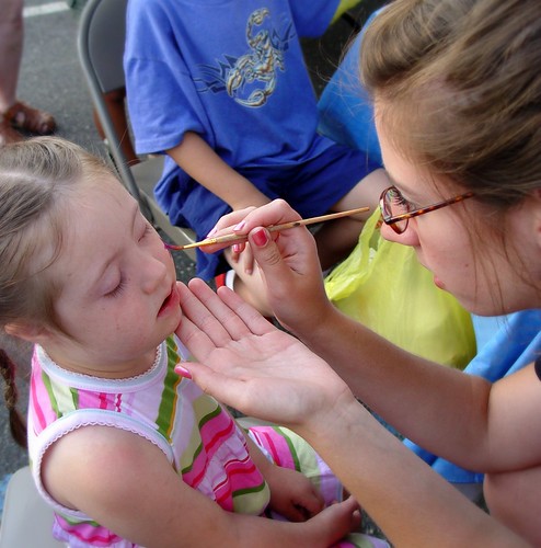Face Painting at the fair