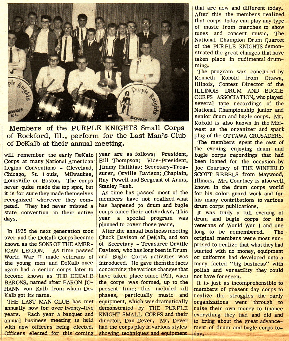 Historical Drum Corps Publications: 07/17/06