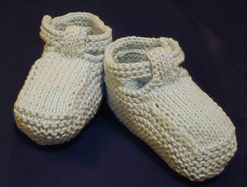 Baby booties for Gentry
