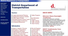 DC Dept. of Transportation website, 3/10/2005