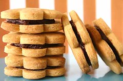 Chocolate Ganache Cookie Sandwiches