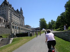 Chateau Laurier and locks