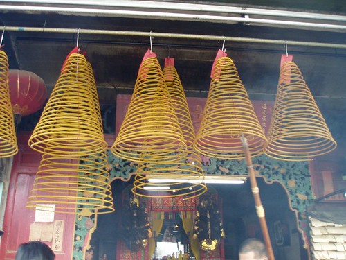 Huge Incense being hanged
