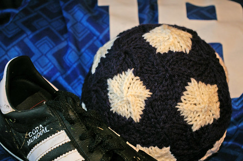 World Cup Soccer Ball Free Knitting Pattern from the Toys ...