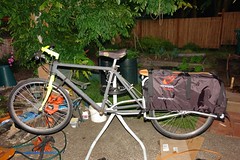 Mostly-built cargo bike