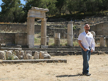 In the forum at Lindos, Rhodes