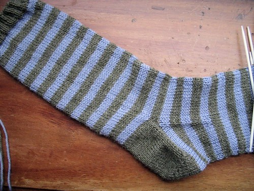 basic stripes sock wip