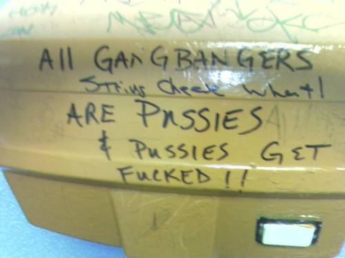 Gangbangers are pussies