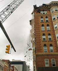 Demolition of the Rochambeau, Baltimore