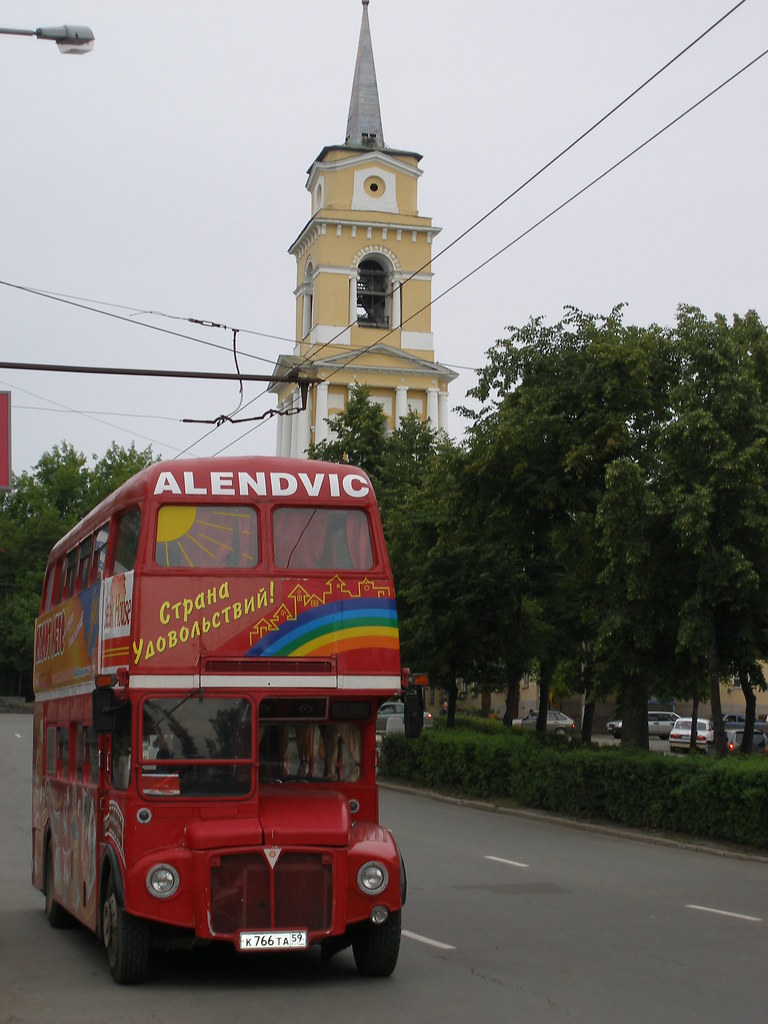 A London bus in Perm!