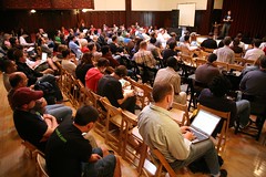 the crowd at WordCamp