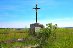 Weikertschlag. Galgen-Kreuz, 2008  (17.Jhd) - (Gallows cross)