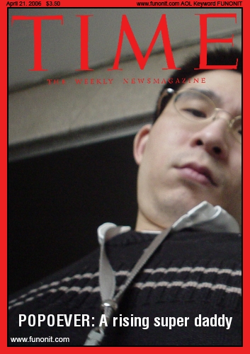  POPOEVER on Time Cover 