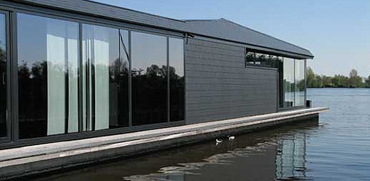 water, home, green building 101, floating, efficiency