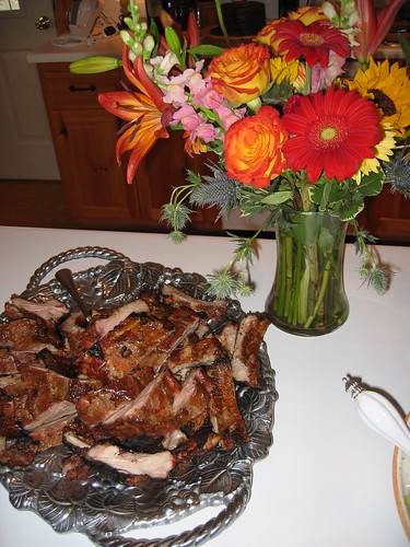 ribs and flowers