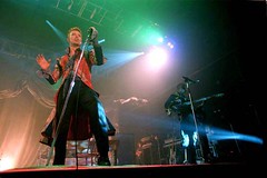 David Bowie, Capital Ballroom, September 1996.  Photo by Barry Wilson.