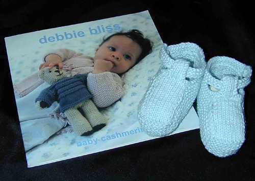Baby booties for Gentry
