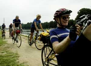 Cyclists complete cross-country `trip