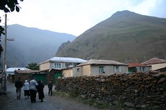 Rustic Sno village, Caucasus.